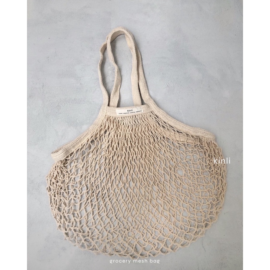 mola mesh shopping bag eco friendly grocery cotton net bag reusable tas jaring katun ramah lingkungan