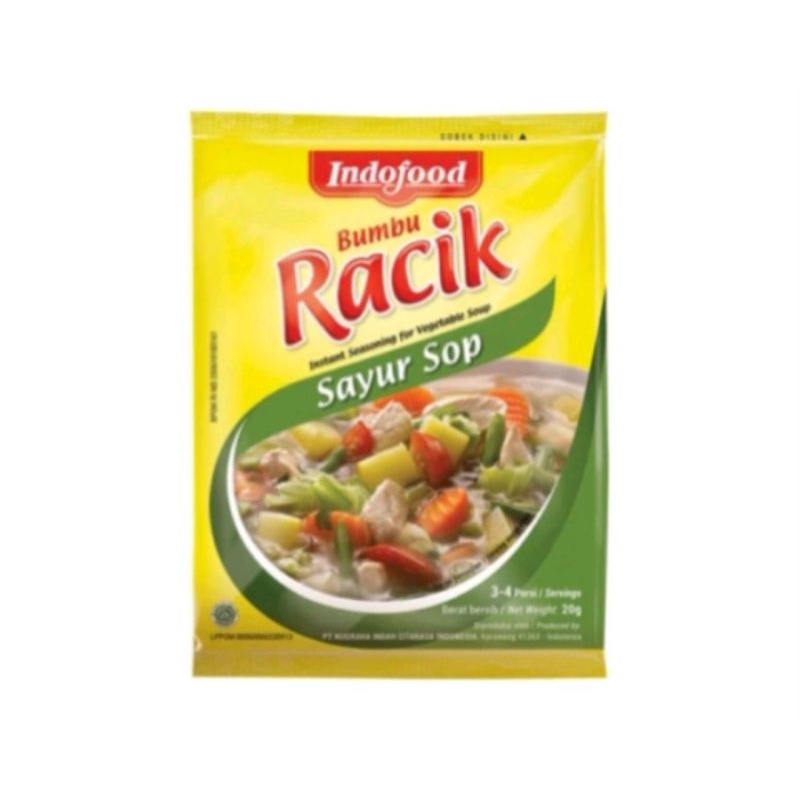 

INDOFOOD BUMBU RACIK SAYUR SOP