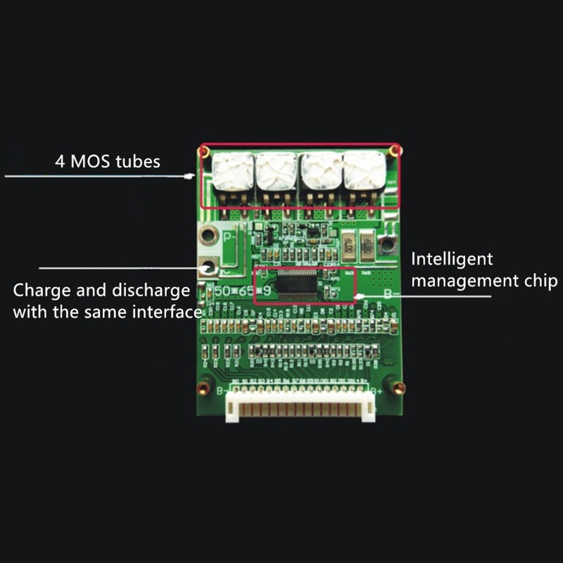 Btsg for Protection Board Dengan Paket Balancing Untuk Papan Perlindungan BMS- Modul 11S 40V 30A Untuk Scoot Elektrik