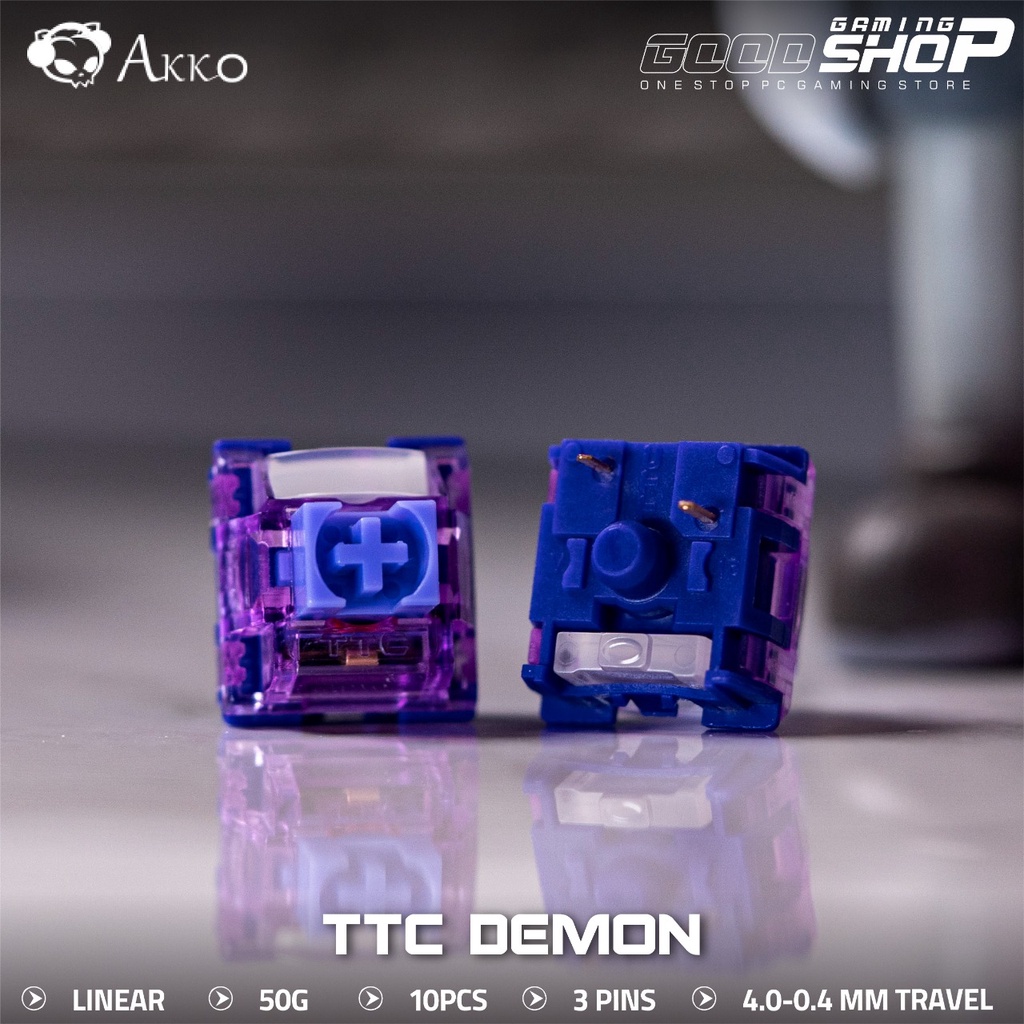 Akko x TTC Switch Mechanical Keyboard (Satuan)