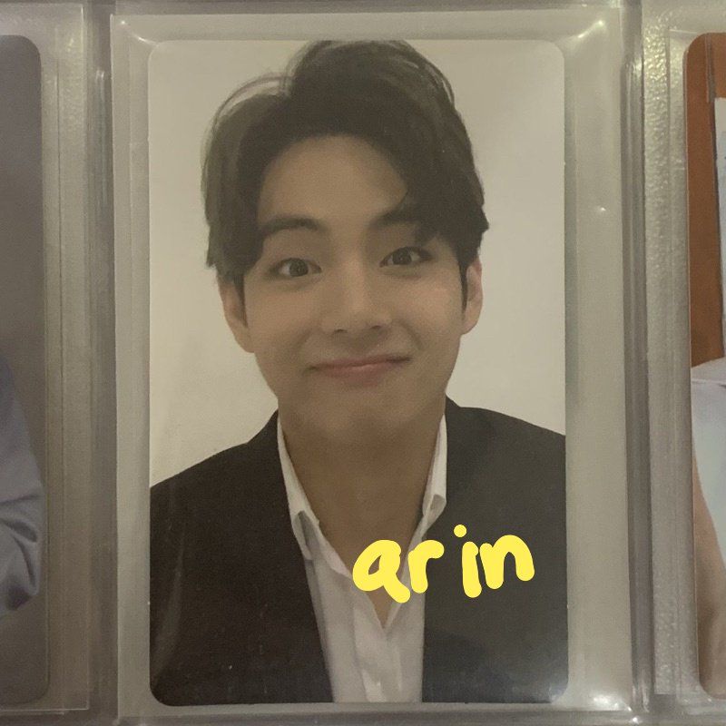 [BOLEH NEGO]  BTS V Taehyung memories memo 20 2020 Photocard PC
