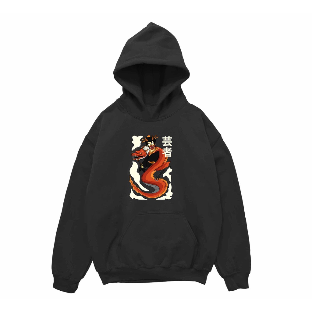 Hoodie Wish Dragon Sweater Pria Fleece Size M - XXL