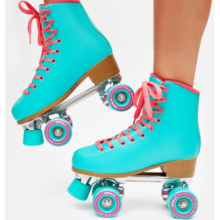 PRE ORDER - IMPALA QUAD SKATE AQUA (SEPATU RODA / ROLLERSKATE)