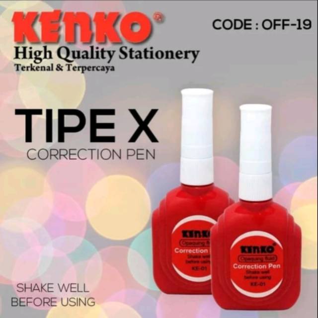 

Penghapus Tinta Tipe X