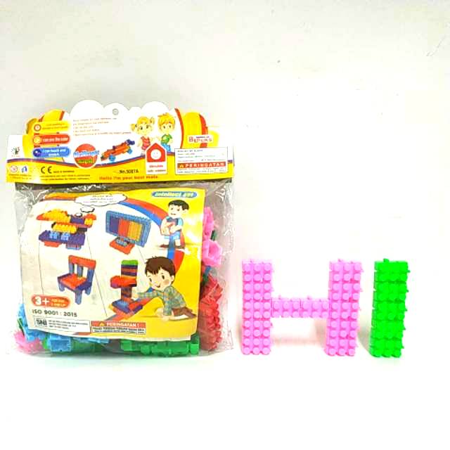 Mainan Edukasi Anak Intellect Set Blocks [ 5007A]