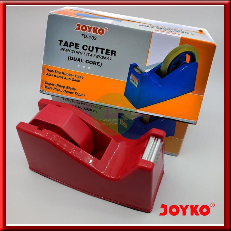 

Tape Cutter - Tape Dispenser - Pemotong Pita Perekat Joyko TD-103