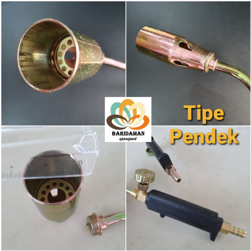 Heating Torch blower gas LGP bakar bulu cat - panjang atau pendek  Mutu PREMIUM (PAKET LENGKAP)