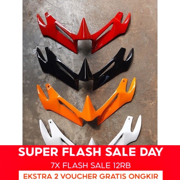 winglet cbr lokal k45 carbon cbr150r karbon cbr 150r visor tangki Omt
