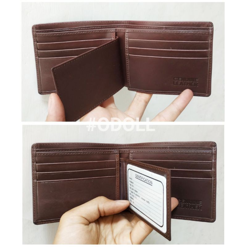 Dompet Kulit Pria Ukuran Standar Kulit Sapi Asli