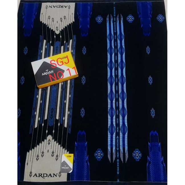 sarung ardan songket jacquard sgj silver