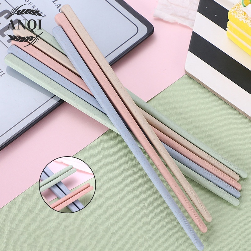 ANQI 1888 Sumpit Melamin Isi 4 Pasang / Sumpit Mie Melamine / Melamine Chopsticks 24 CM VS-74