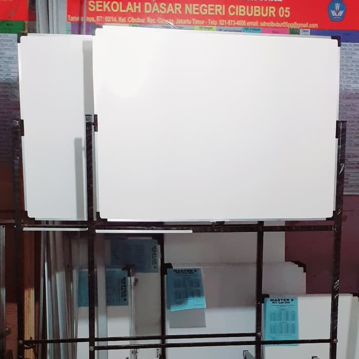 

white board stand Double Face 90 × 120 Cm Non Magnetik