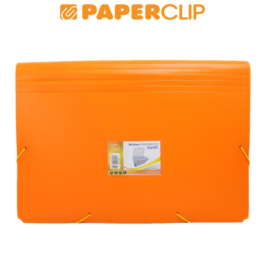 

EXPANDING FILE BANTEX BICOLOUR FC 3601 6406 MANGGO - YELLOW