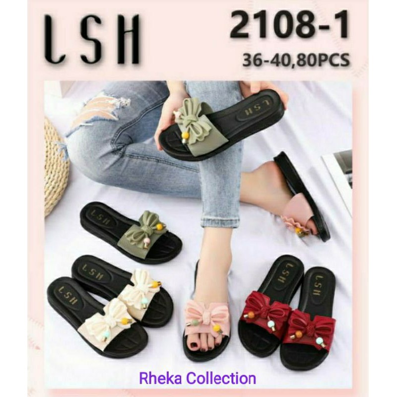 Sandal jelly wanita LSH  2108