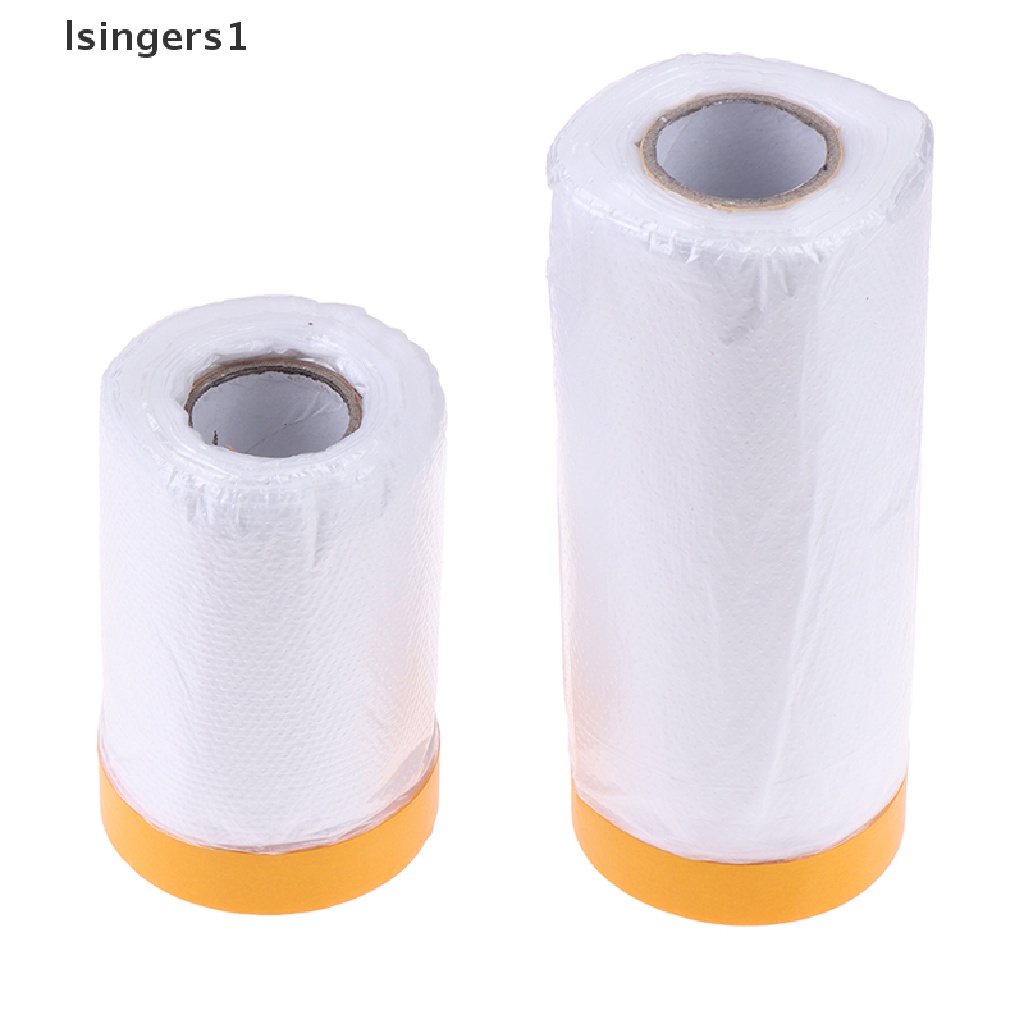 (lsingers1) 20m Stiker Film Masking Tape Pelindung Untuk Melukis