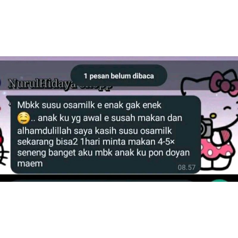 OSAMILK (PENGGEMUK BADAN)  harga termurah n paling disukai