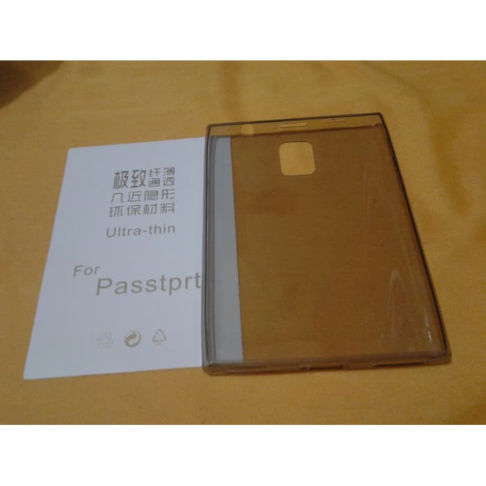 [termurah] Ultra Thin Case for Blackberry Passport Hitam Transparan