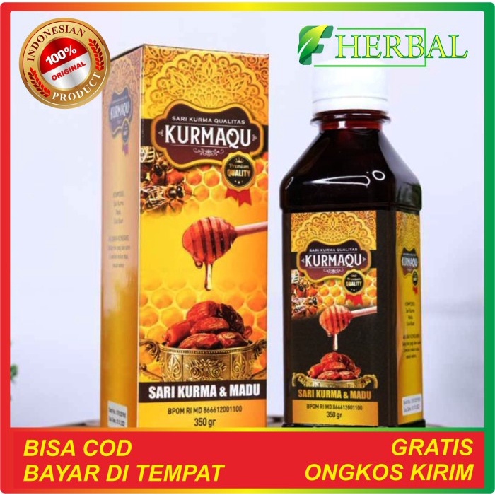 

KurmaQu 100% ASLI - Sari Kurma & Madu Asli ORIGINAL - KURMAKU QURMAKU