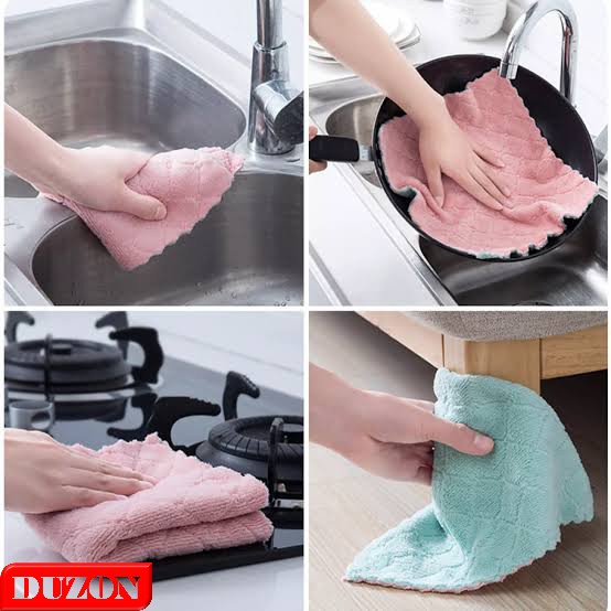 KAIN LAP MICROFIBER KAIN LAP PIRING DAPUR ANTI MINYAK SERBAGUNA