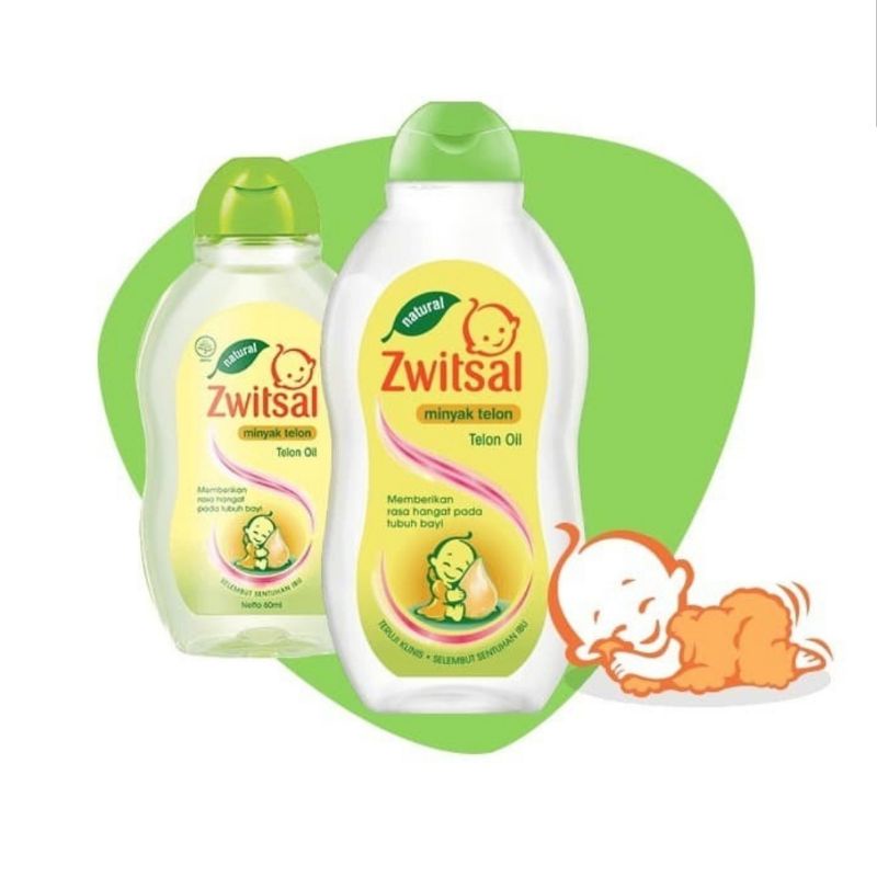 Minyak Telon Zwitsal 100 ml &amp; 60 ml