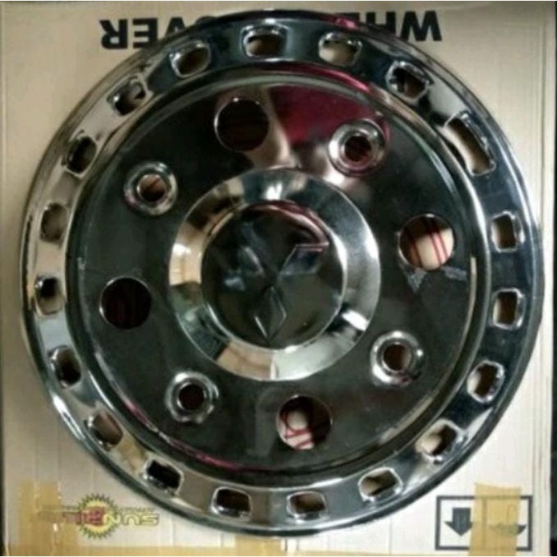 weldop dop roda truck truk big bus ring 20 mitsubishi  fuso isuzu giga dll lobang baut 8 depan saja 