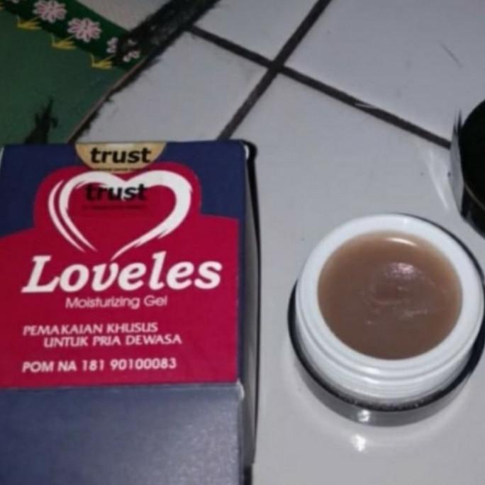 LOVELES - Loveless Moisturazing Gel Asli Obat Herbal Pria Oles Alami