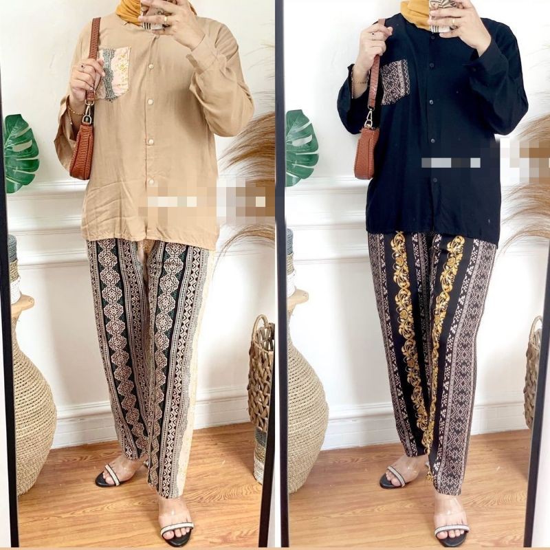 setelan wanita/bahan rayon