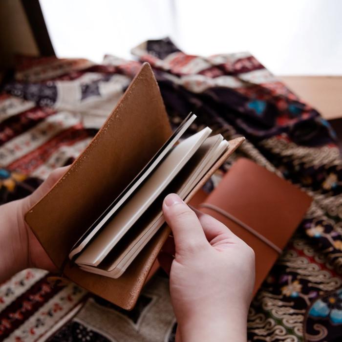

Notebook Cover A6 / Sampul Buku Kulit / Notebook / Buku Catatan Jurnal