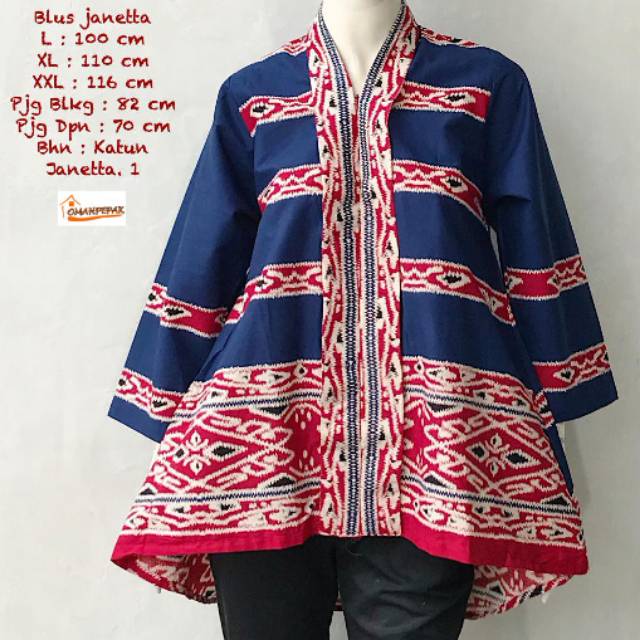 BLUS BATIK ATASAN BATIK BLUS BATIK PREMIUM BLUS BATIK SOLO