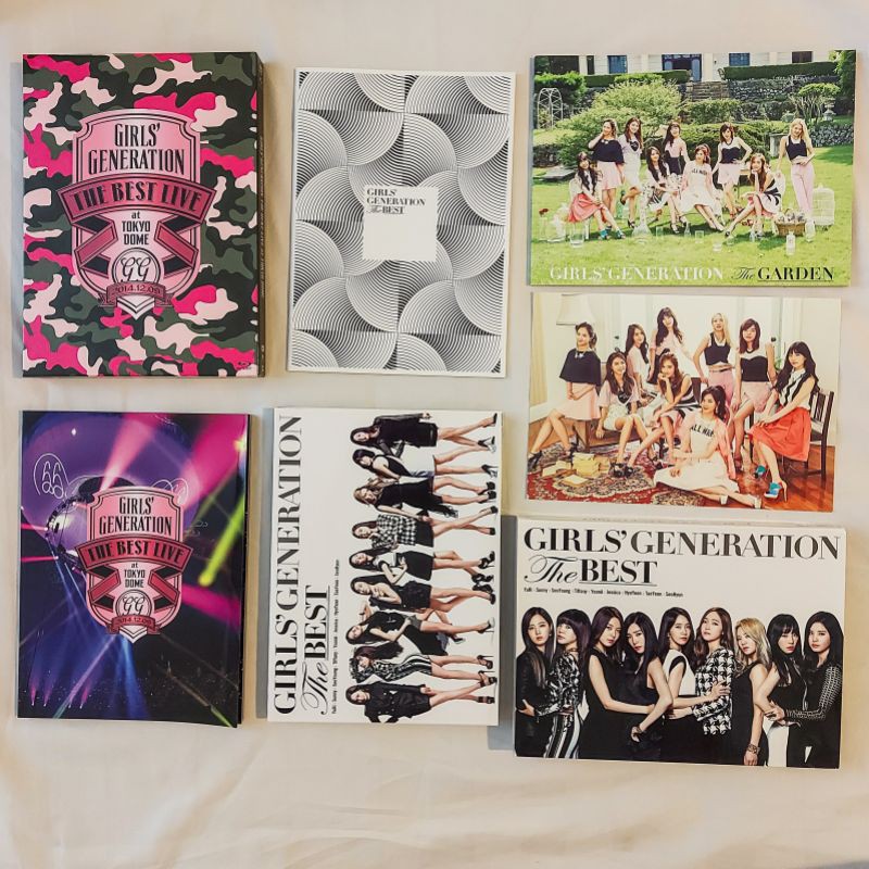SNSD / Girls Generation The Best album & The Best Live Tokyo Dome