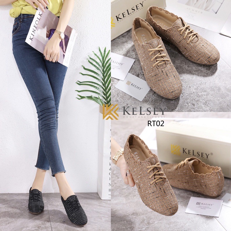 NICOLE SEPATU WEDGES WANITA KELSEY RT02