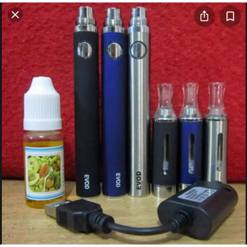 New elektronik kecil lainnya VAVE EVOD 1100mAh Full Set Bonuss Cairan 10ml