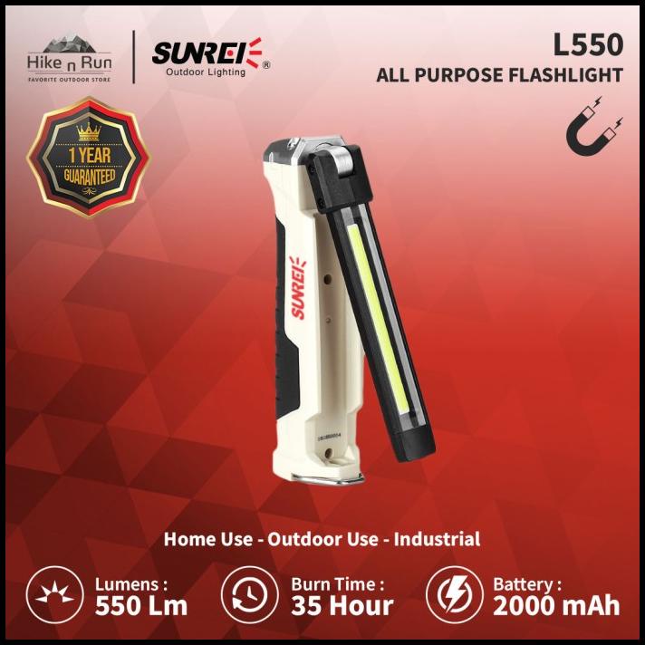 Emergency Lamp Sunrei L550 Rotasi