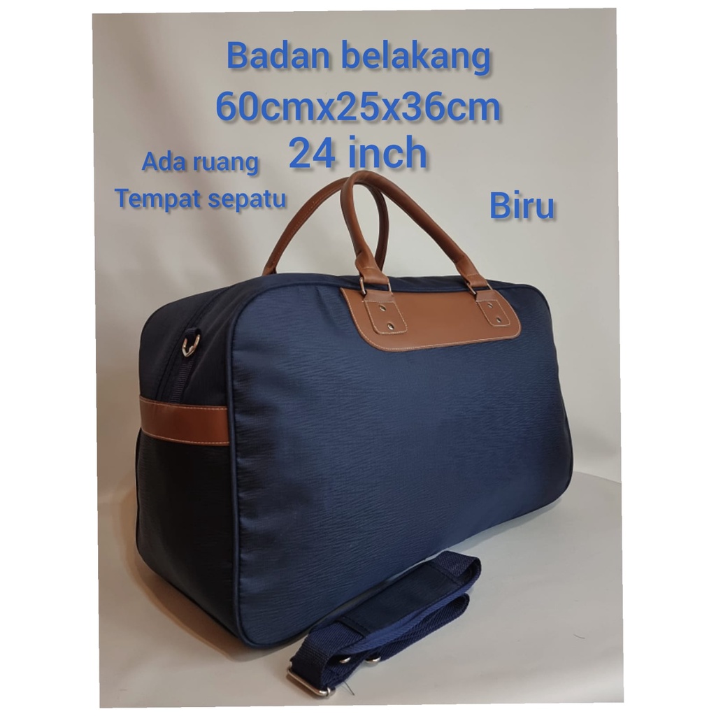 Tas Pakaian Travel Bag Polo Interclub 60cm Besar 100%original