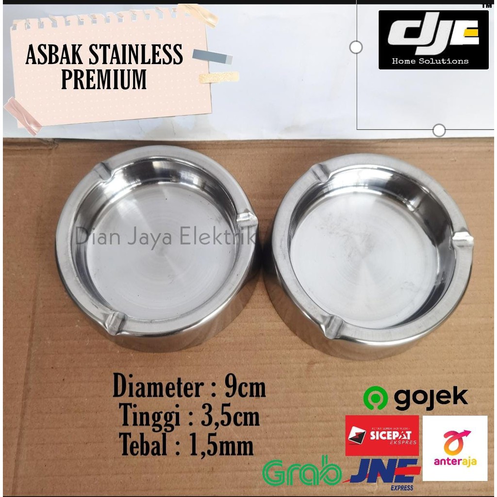 ASBAK STAINLESS BULAT PREMIUM CAFE