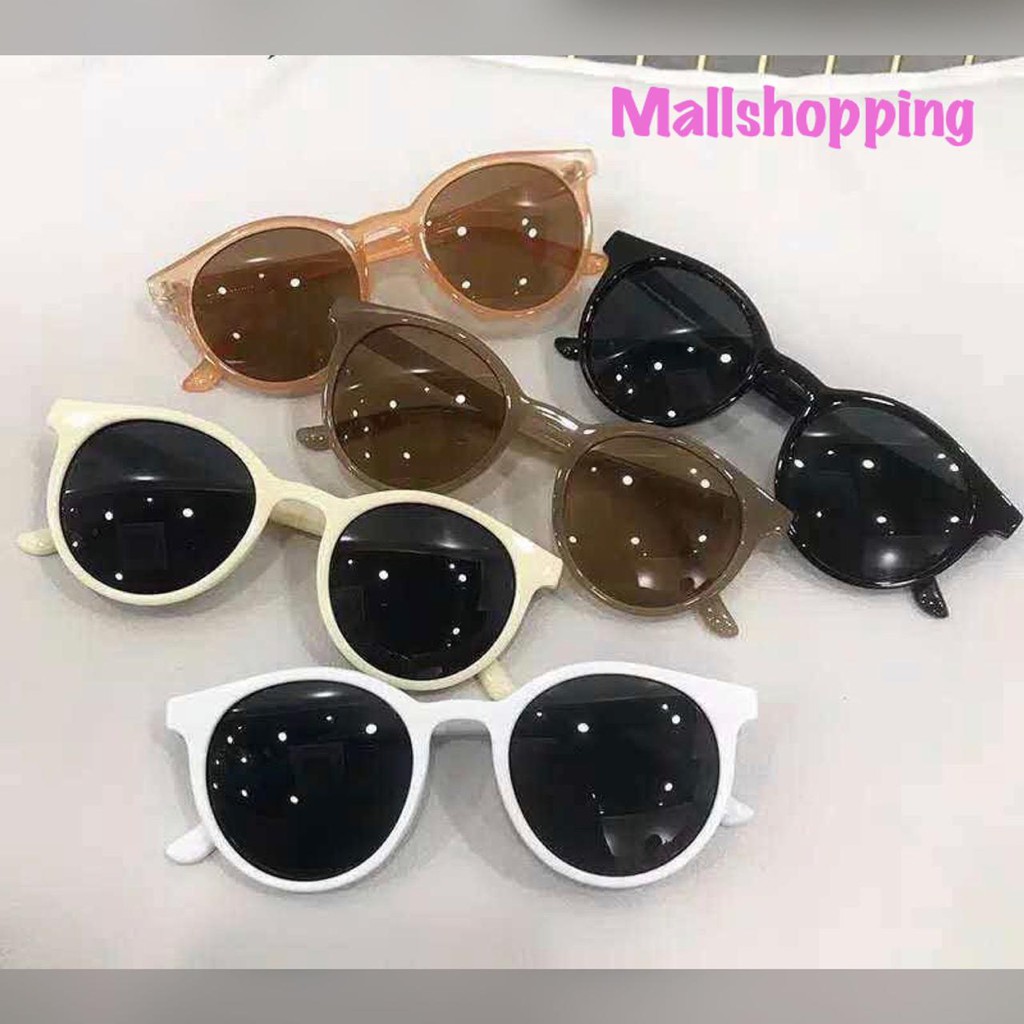 8.8 SUPER SALE !! Kacamata Fashion Korea Sunglasses Frame Bulat Retro Bingkai ❤️❤️ MALL SHOPPING ❤️❤️-2