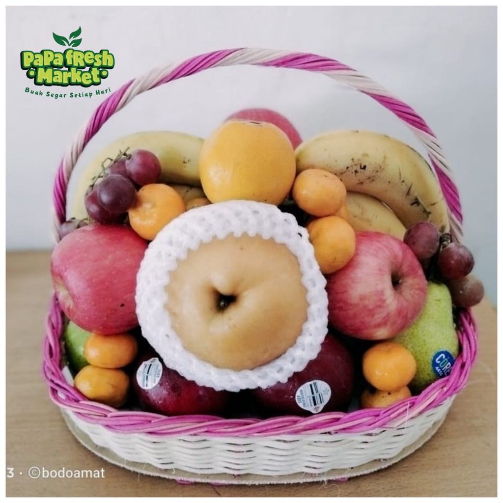 

PAKET PARCEL BUAH HAMPRES BISA CUSTOM GRATIS KARTU UCAPAN