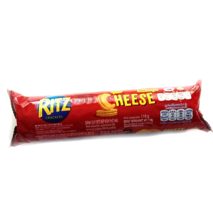 

Wafer-Biskuit- Kraft Ritz Cheese 118Gr -Biskuit-Wafer.