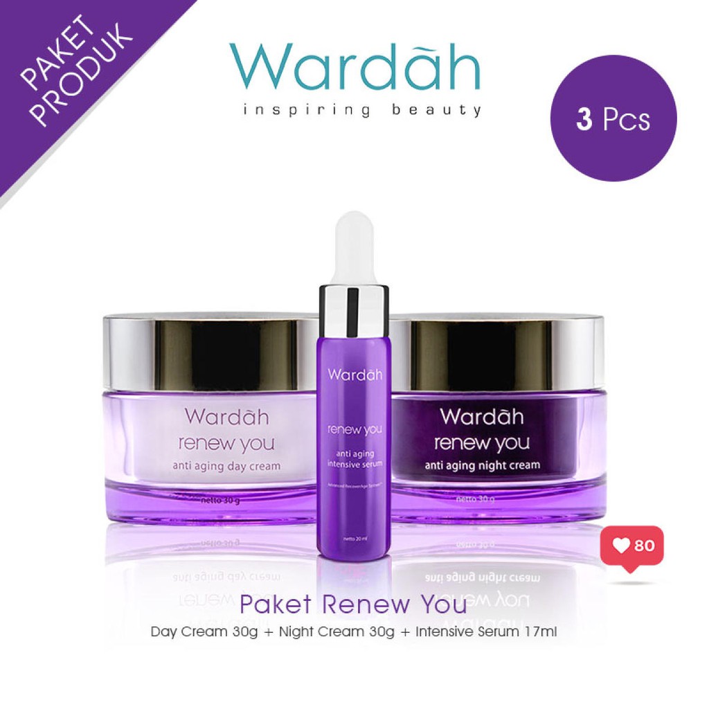 Wardah Paket Renew You Anti aging Series