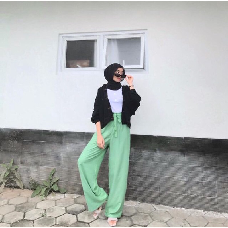 KULOT HW (kancing, tali, kantong)