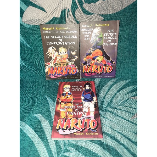 Komik Naruto Character Official Data Book The Secret Scroll Of