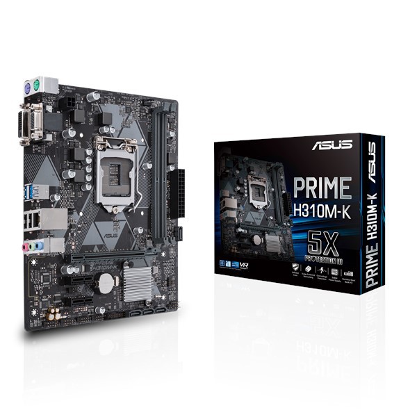 MOTHERBOARD ASUS PRIME H310M-K R2.0 LGA 1151- DDR4 SATA 6gb/s Box