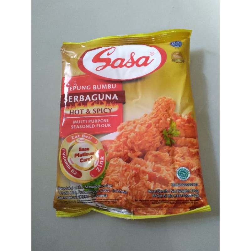 

tepung sasa serbaguna hot & spicy