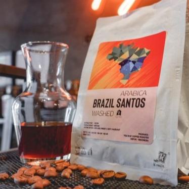 

KOPI ARABIKA BRAZIL SANTOS - SINGLE ORIGIN BIJI KOPI / BUBUK - 1 KG FBFG63546