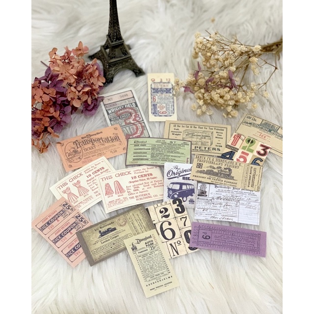 

Vintage label ephemera
