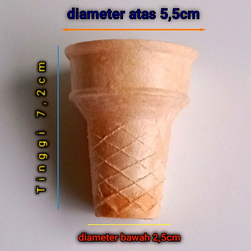 

cone McD ukuran 5,5cm " BELI 10 GRATIS 2