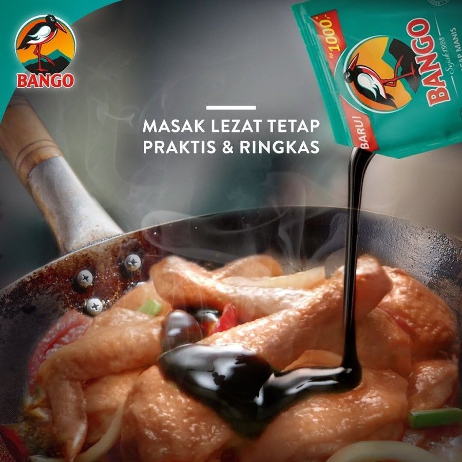 KECAP MANIS BANGO POUCH 520 ML