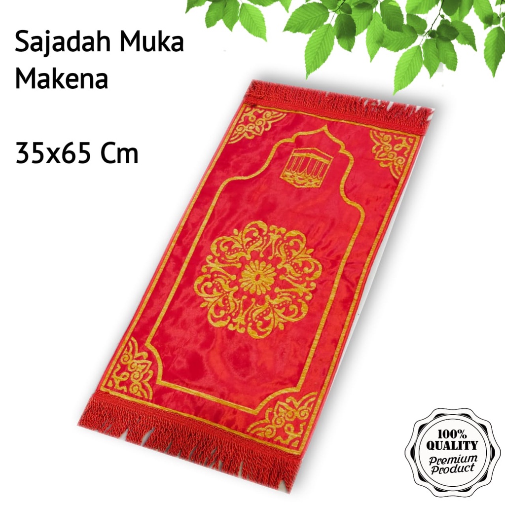 Sajadah Muka Turkey Premium Rumbai Bahan Beludru/Harga Grosir/Kameh.co