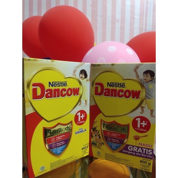 Susu Dancow 1+, 3+, 5+ 800 gram , Madu & Vanila