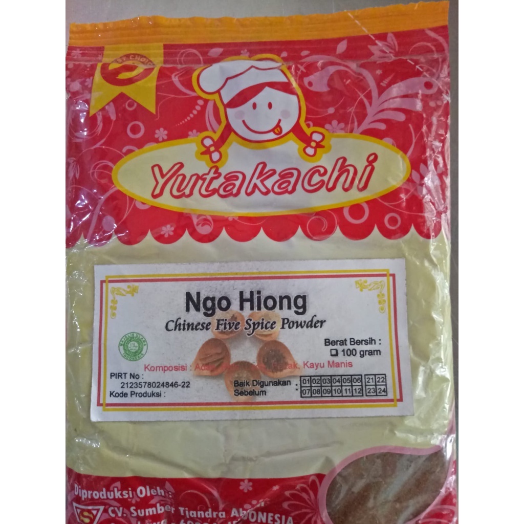 

Yutakachi bumbu NGO HIONG 100GR